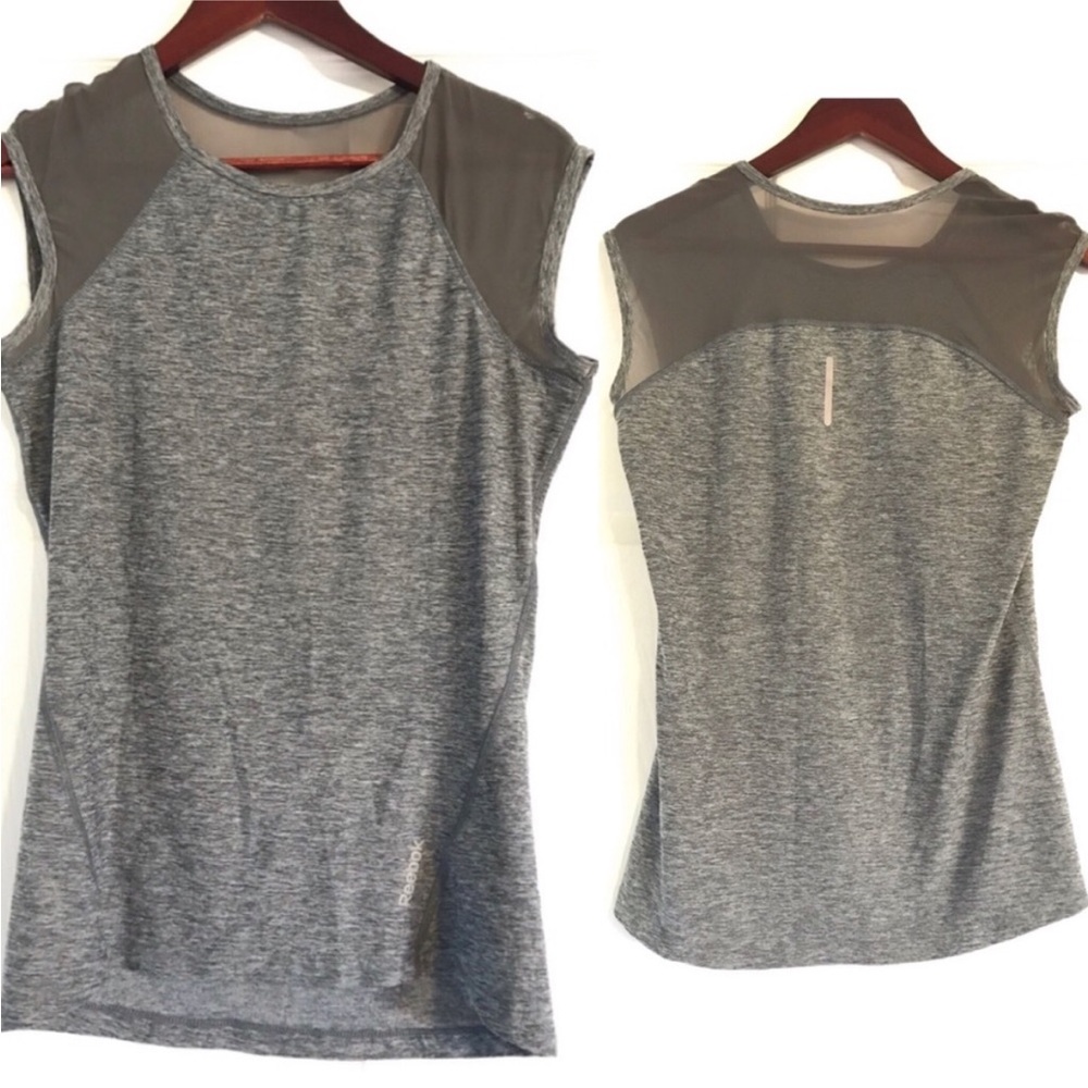 5/$15 Reebok Mesh Panel Tank NWOT - Picture 2 of 8